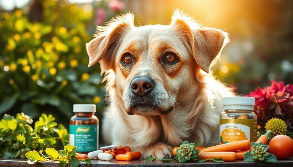 Nahrungsergänzung alter Hund