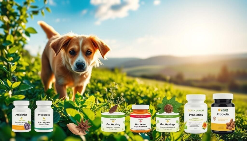 Darmaufbau nach Antibiotika Hunde